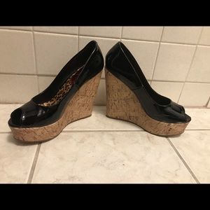 Frederick’s Black Wedges, Size 9.5